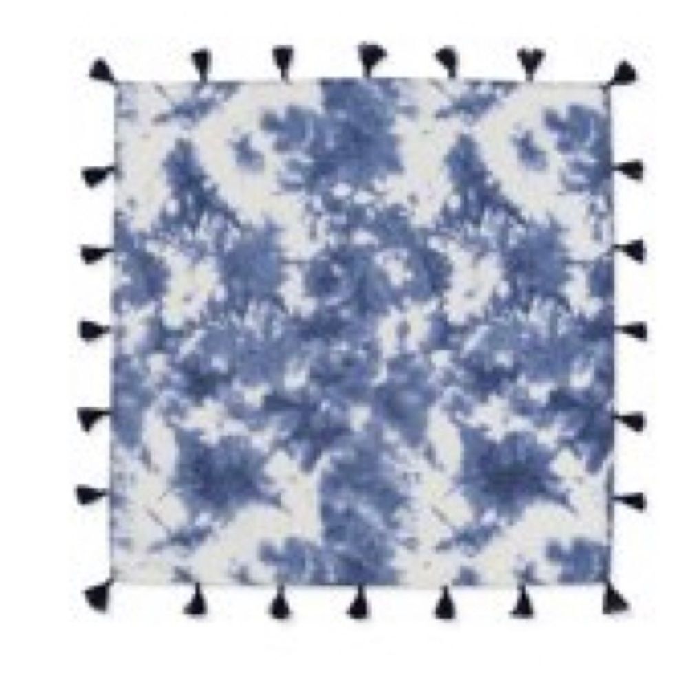 Blue Fashion Scarf/Bandana  
